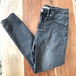 GOOD AMERICAN good legs high waist c skinny jeans size 12